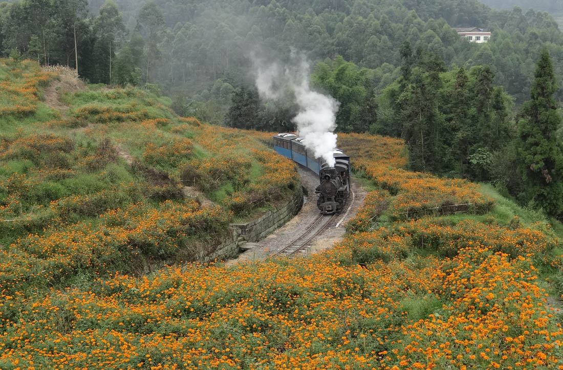 穿越时空的嘉阳小火车