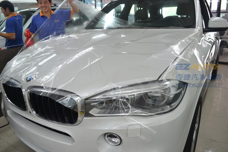 宝马x5全车贴顶级透明保护膜cp隐形车衣