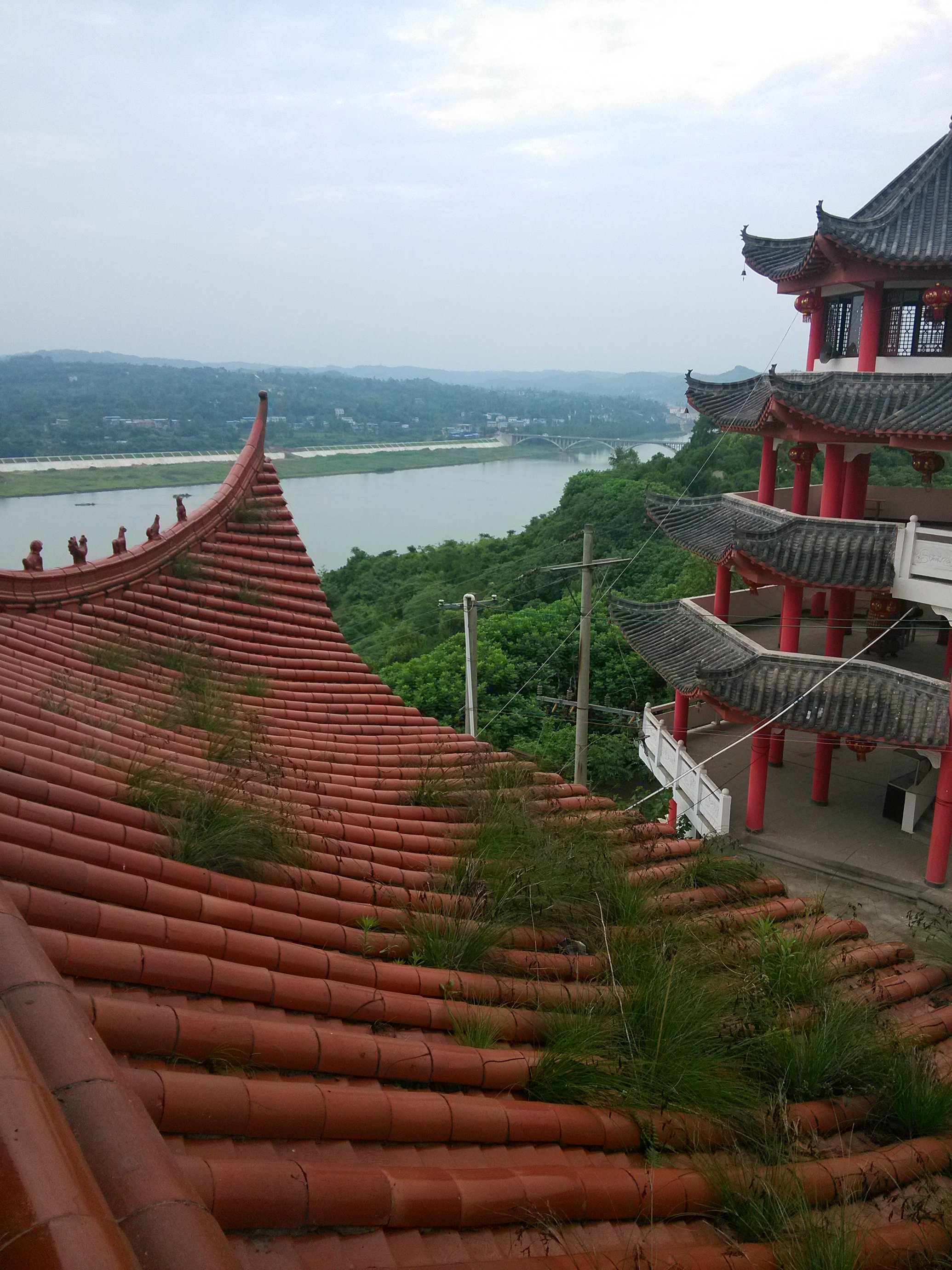 (一年前)蓬安的龙角山及老街掠影
