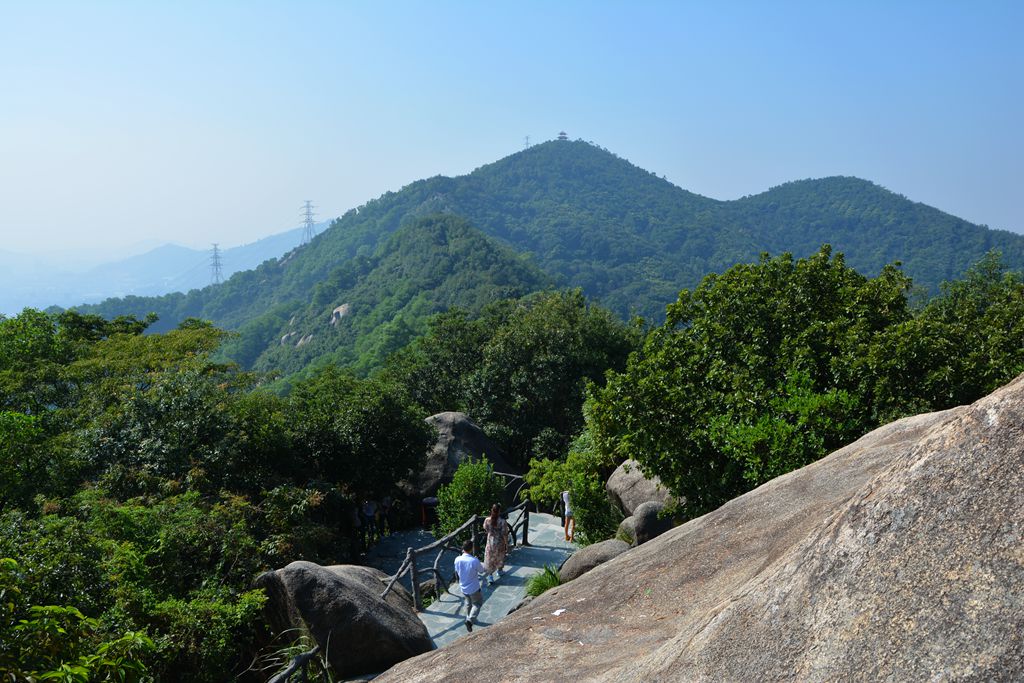 重陽節登深圳鳳凰山