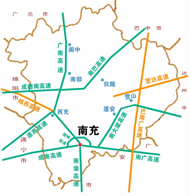 南充通车高速公路已达9条 通车里程达510公里-南充论坛-麻辣社区 四川