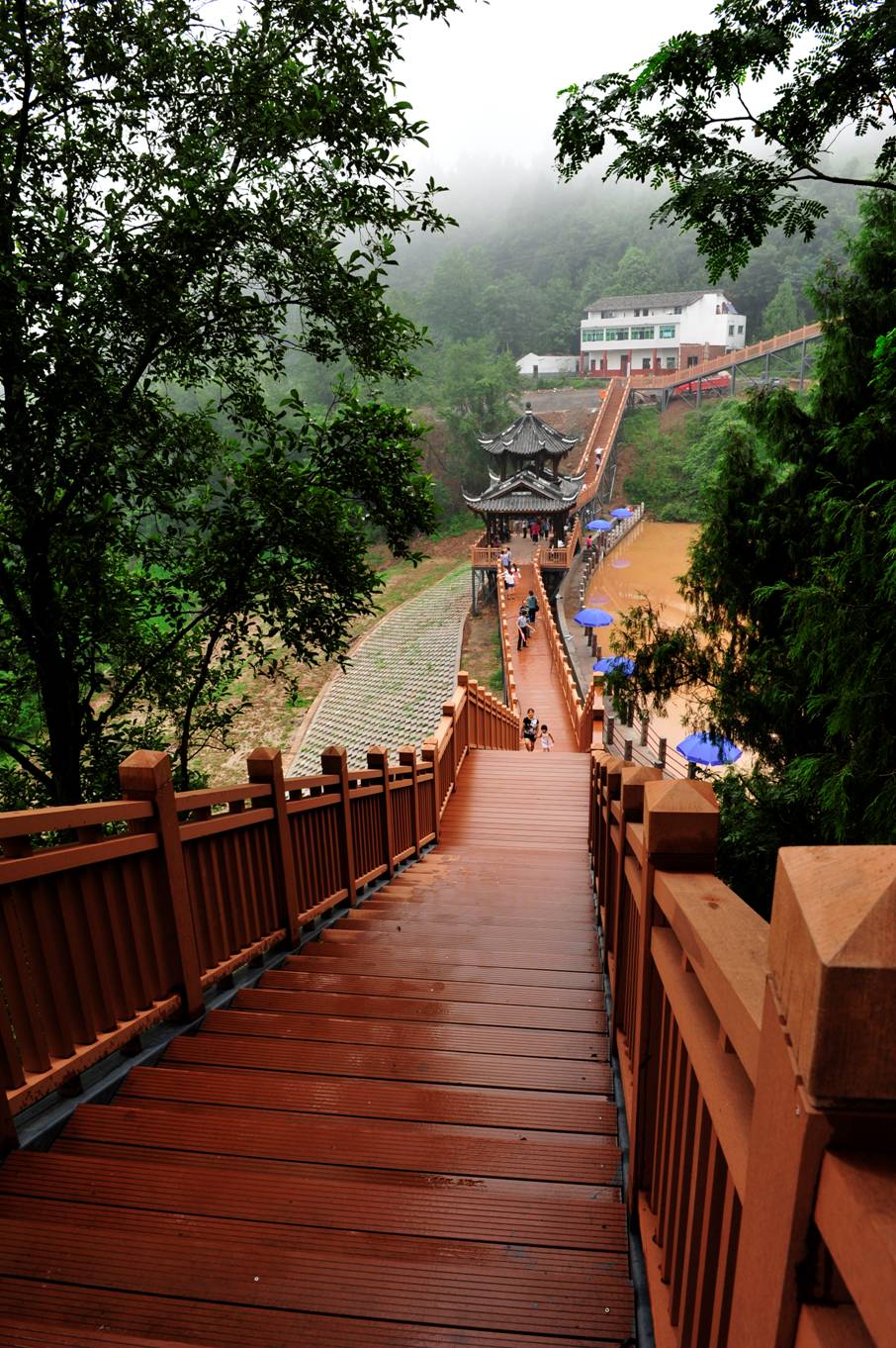 平昌南天门景区图片图片