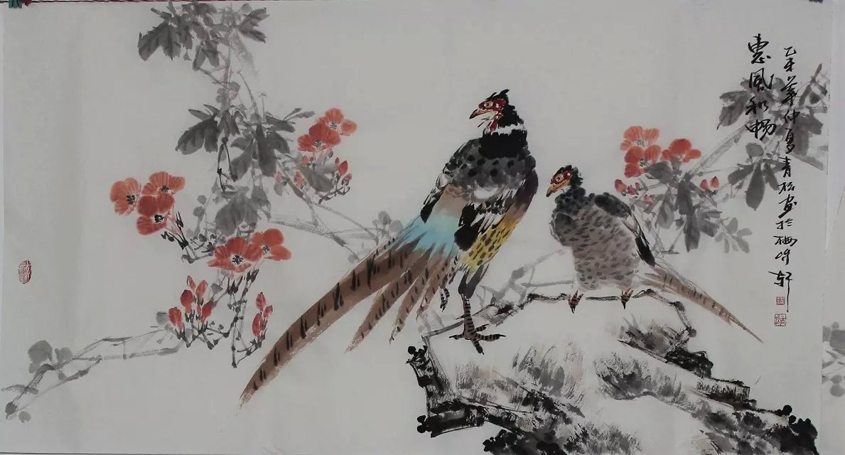 西充画家蒲青松花鸟作品-西充论坛-麻辣社区 四川第一网络社区 你的
