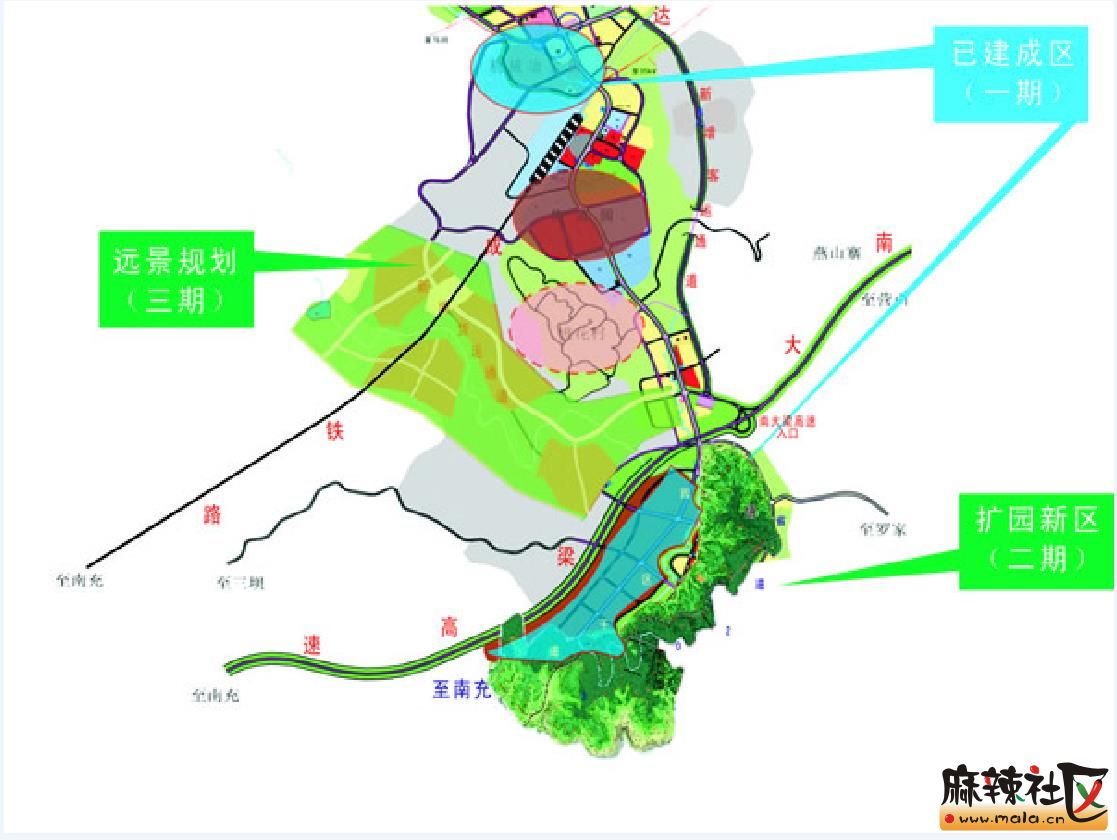 蓬安2020规划图图片