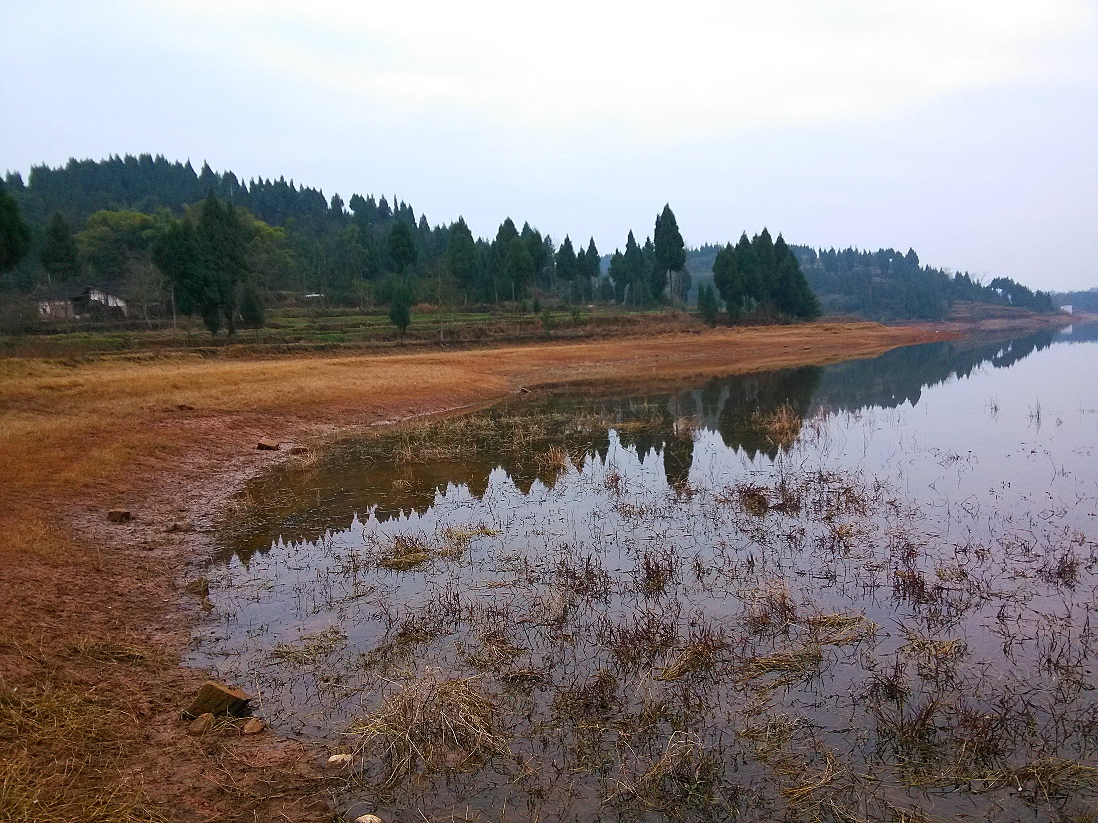 闲云潭影日悠悠 物换星移几回眸(漫步东升凉水井水库)