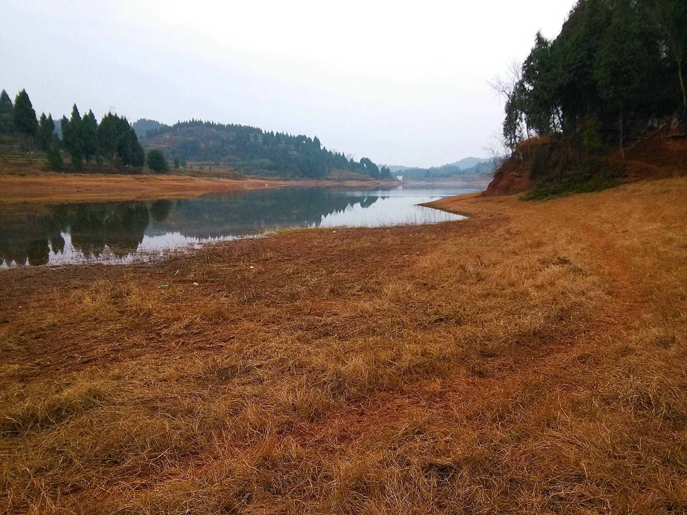 闲云潭影日悠悠 物换星移几回眸(漫步东升凉水井水库)