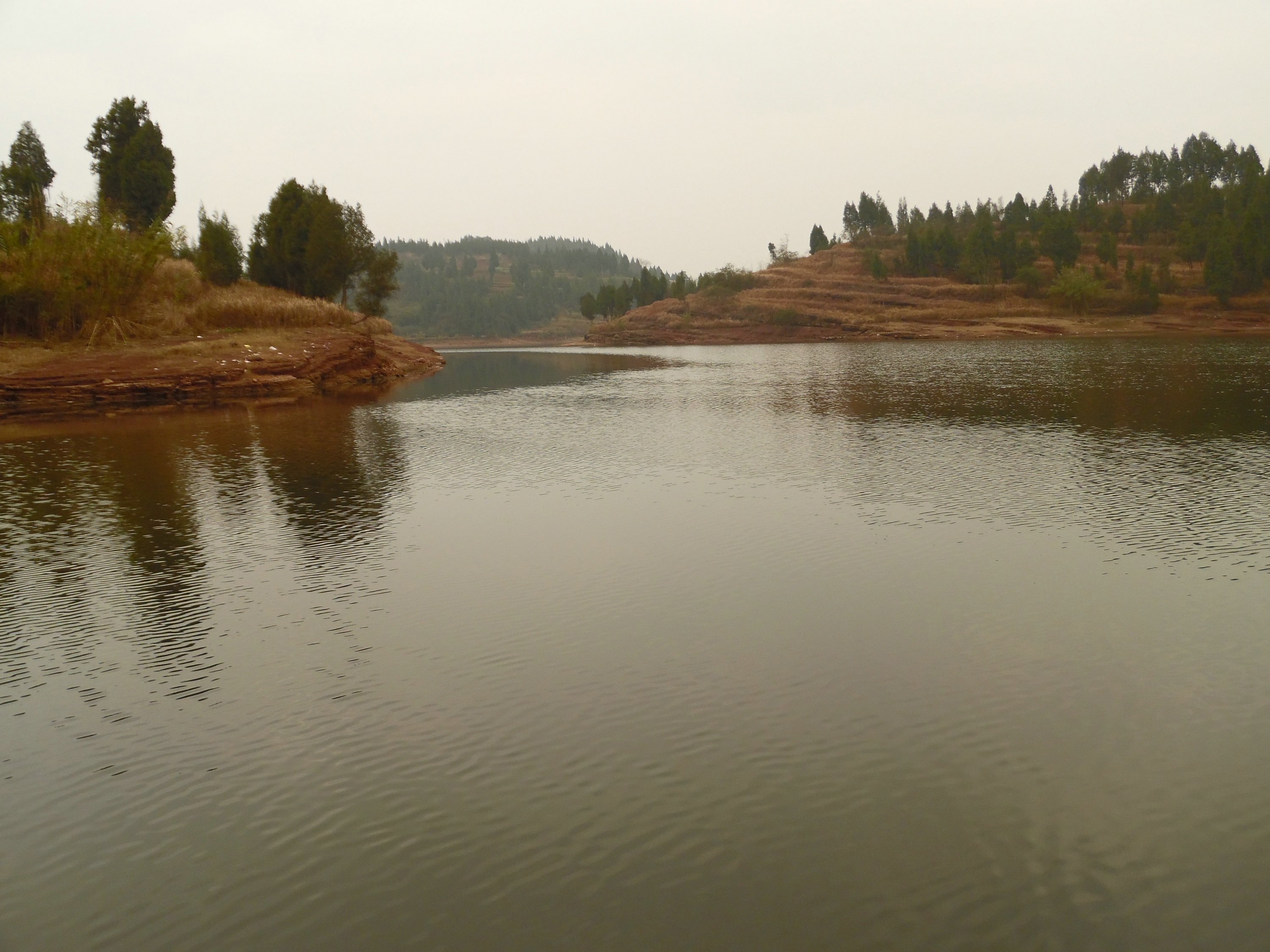 闲云潭影日悠悠 物换星移几回眸(漫步东升凉水井水库)-营山论坛-麻辣