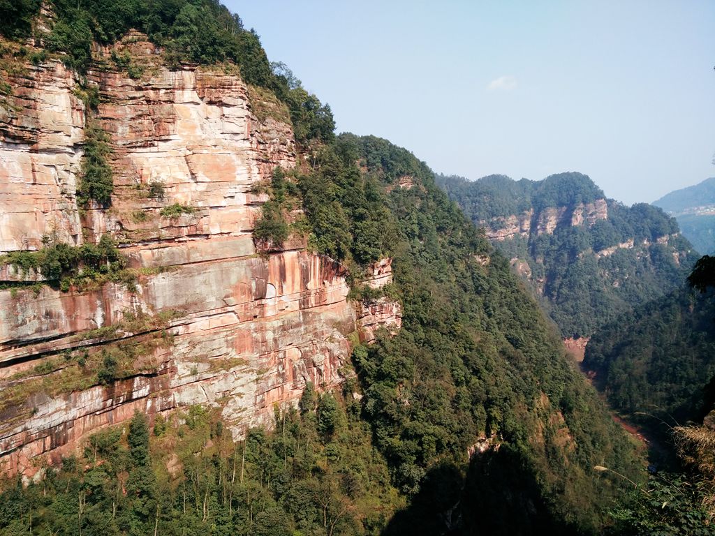 重庆江津四面山《土地岩》风光