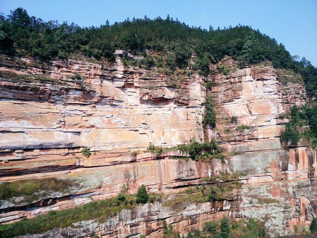 重庆江津四面山《土地岩》风光