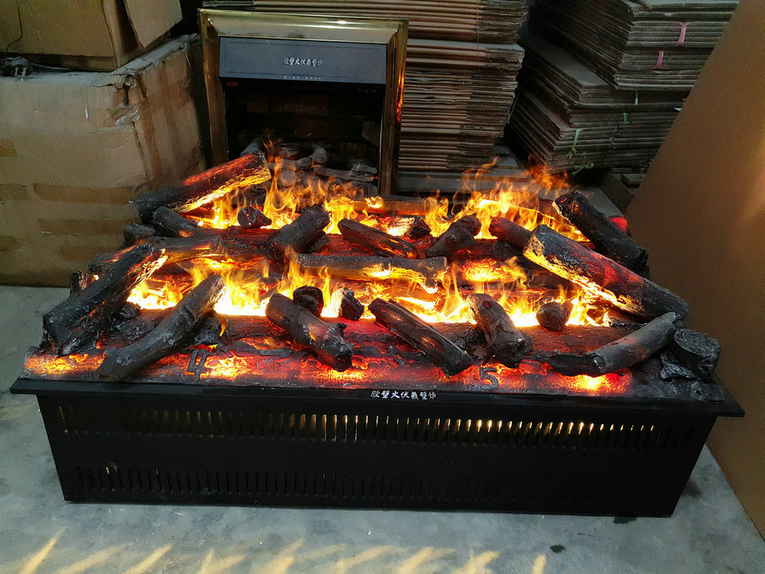 北京餐饮餐厅伏羲文化电壁炉大堂篝火台1米x0.8米火焰面积