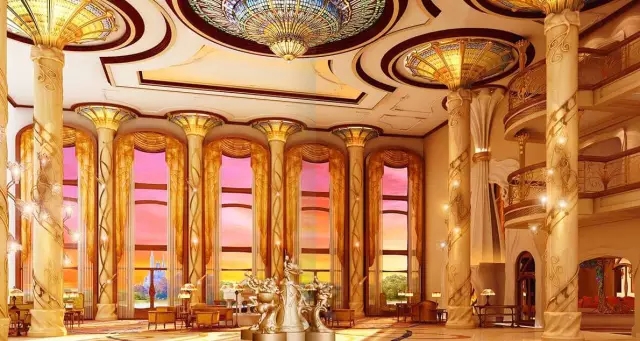 上海迪士尼皇家宴会厅图片