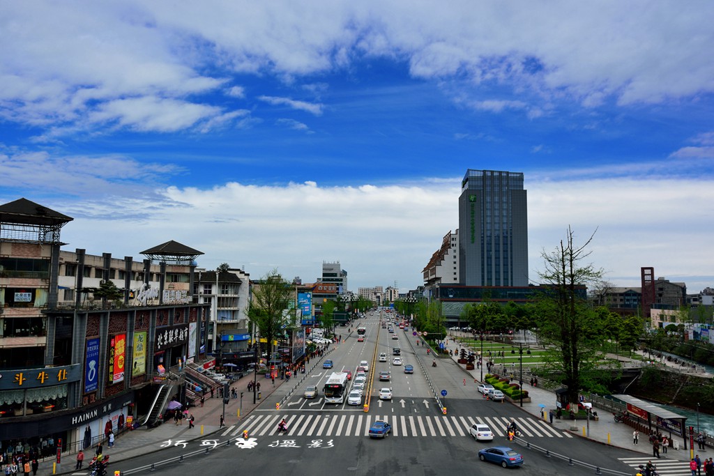 都江堰市光明街图片