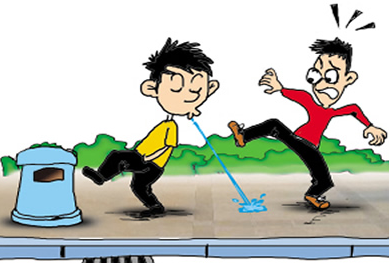 巴城创卫之——吐痰:不吐不快!