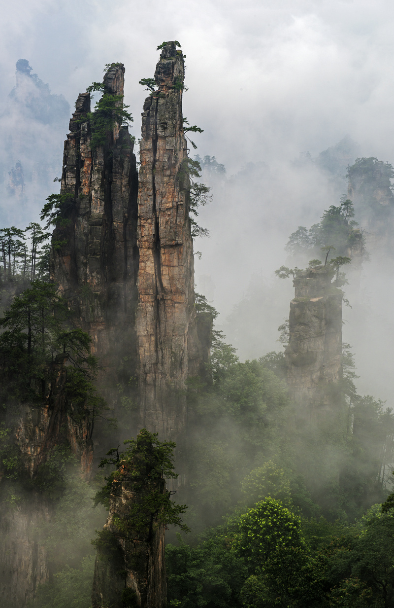 张家界摄影旅游——武陵归来不看山