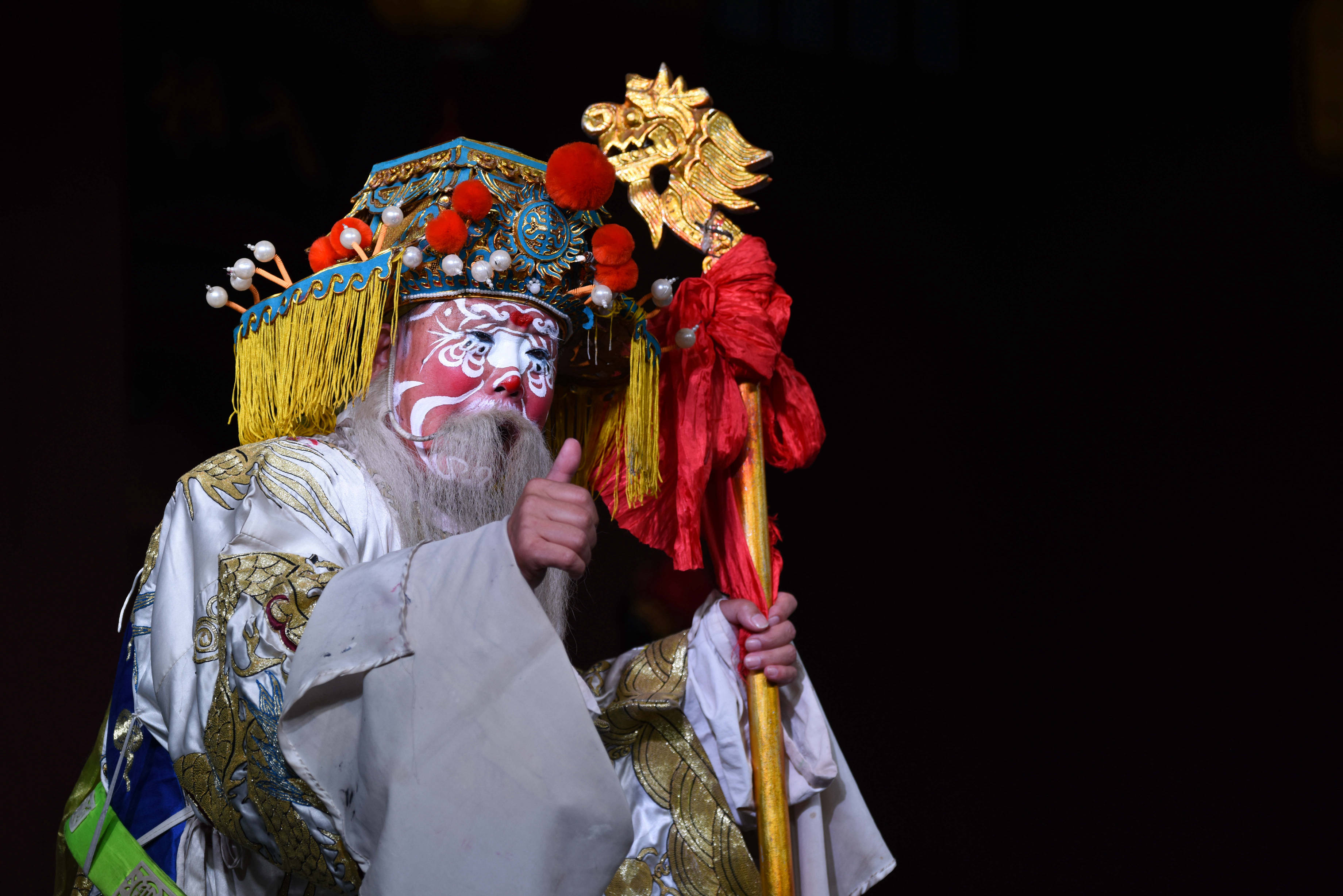 程咬金诉冤剧照梅花川剧团2016年5月29日赴悦来茶园演出