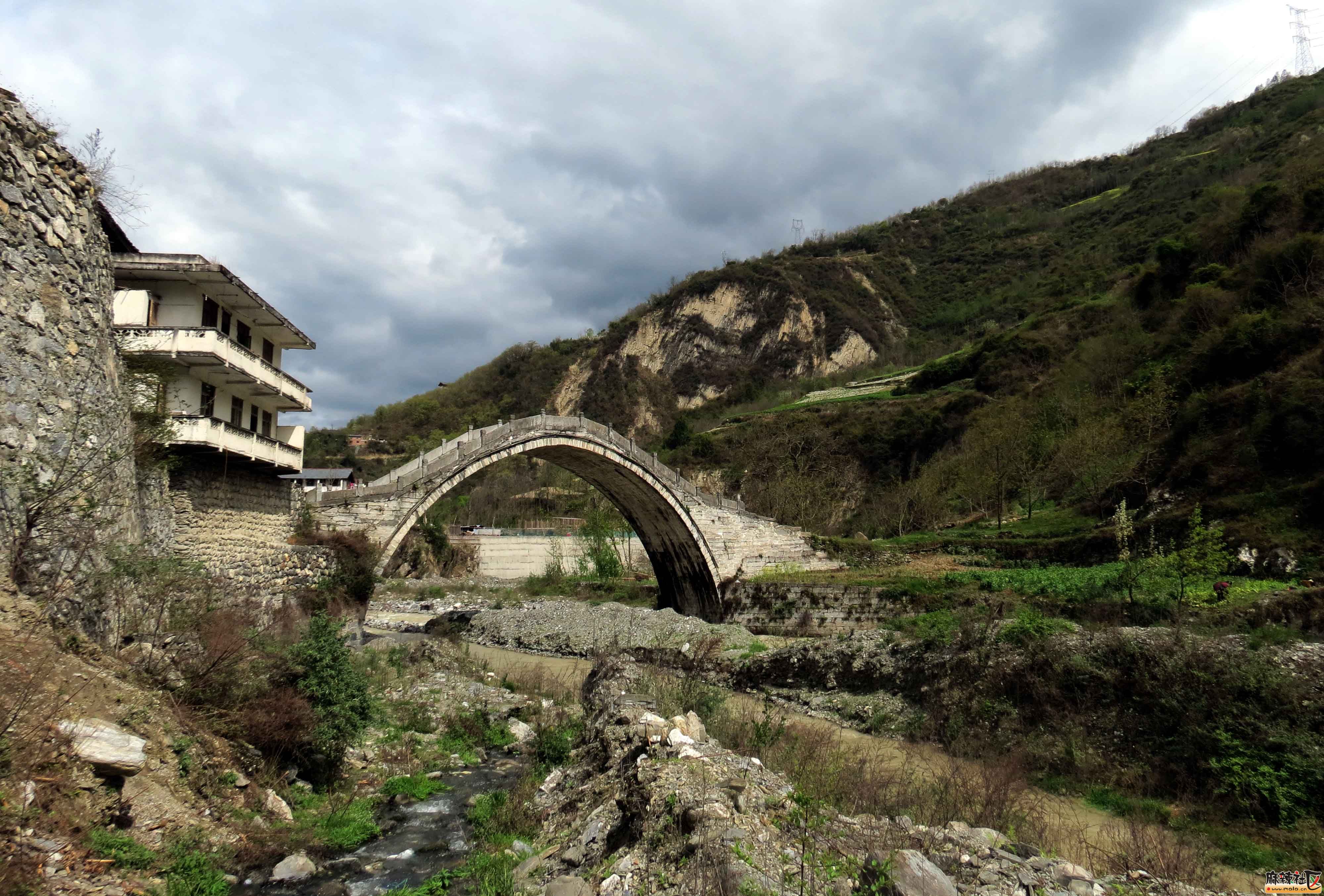 茂县土门清代三元桥