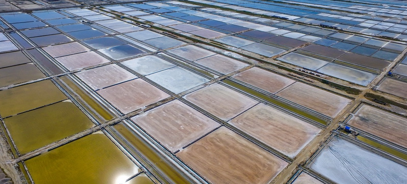 色彩斑斓蔚为壮观的海盐场-巴中论坛-麻辣社区 四川第一网络社区 你的