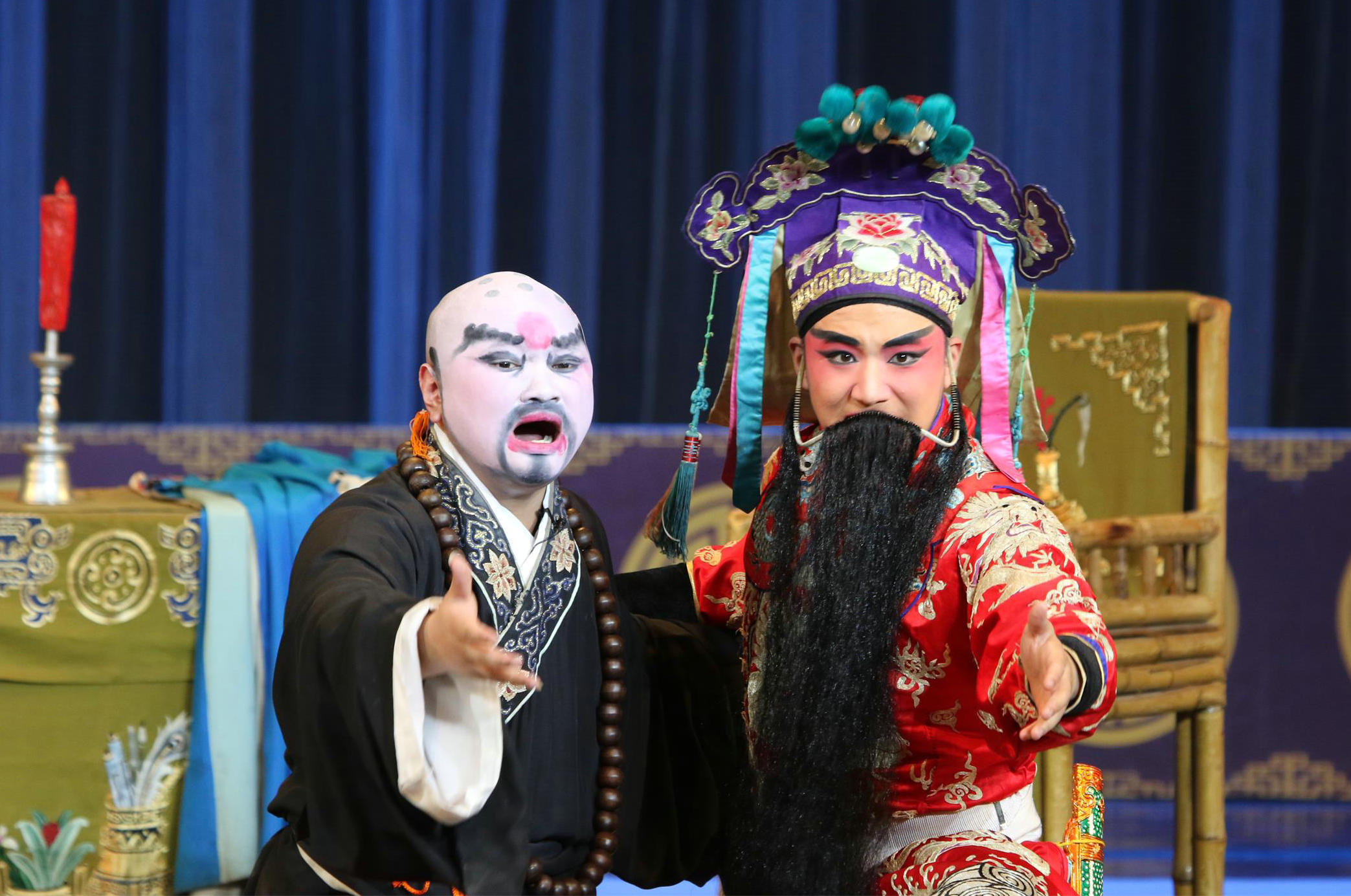 续发成川院学员毕业演,出之《五台会兄》图片