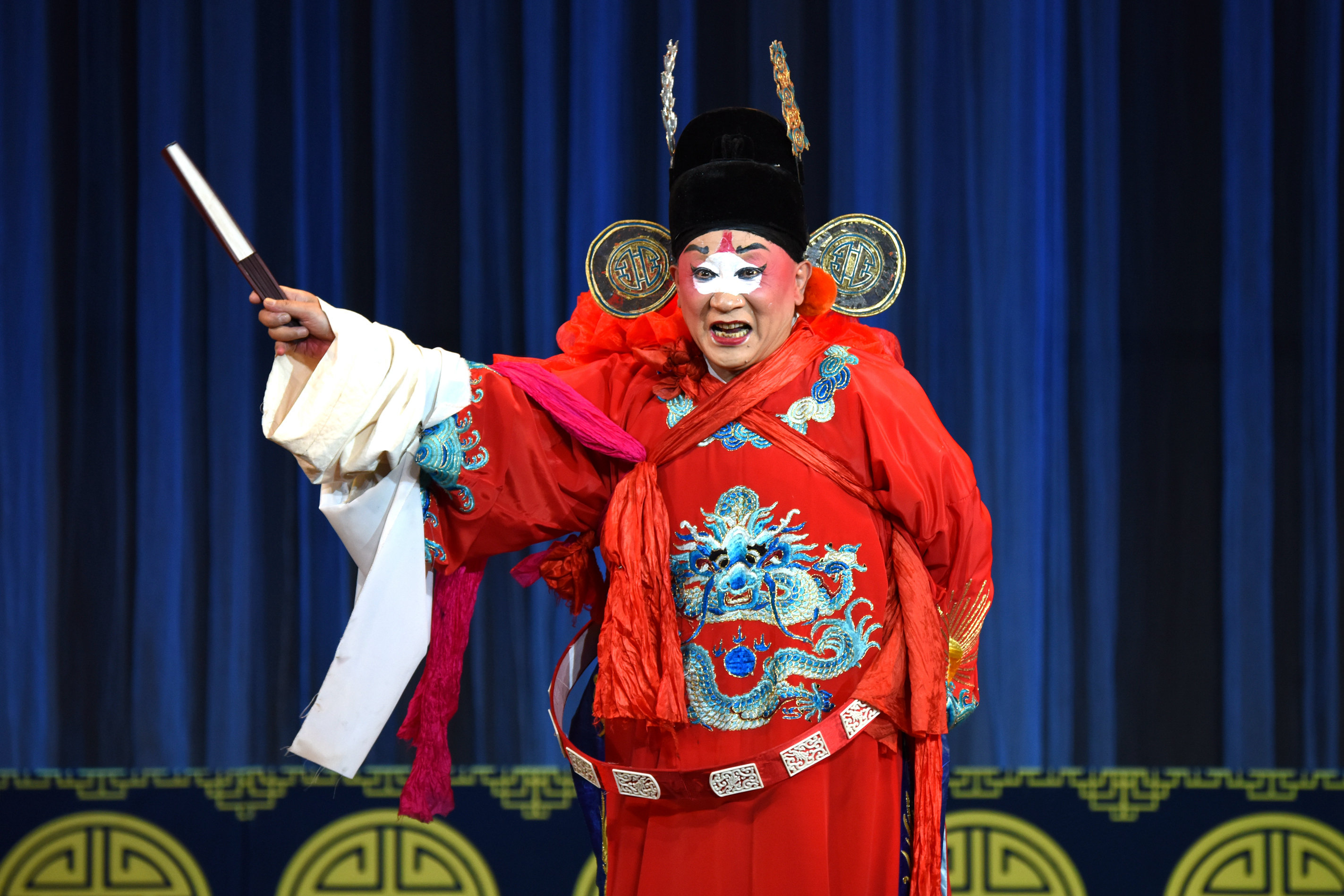 剧照* 刘金龙先生传承人展演《花文芳抢亲》-中国川剧-麻辣社区