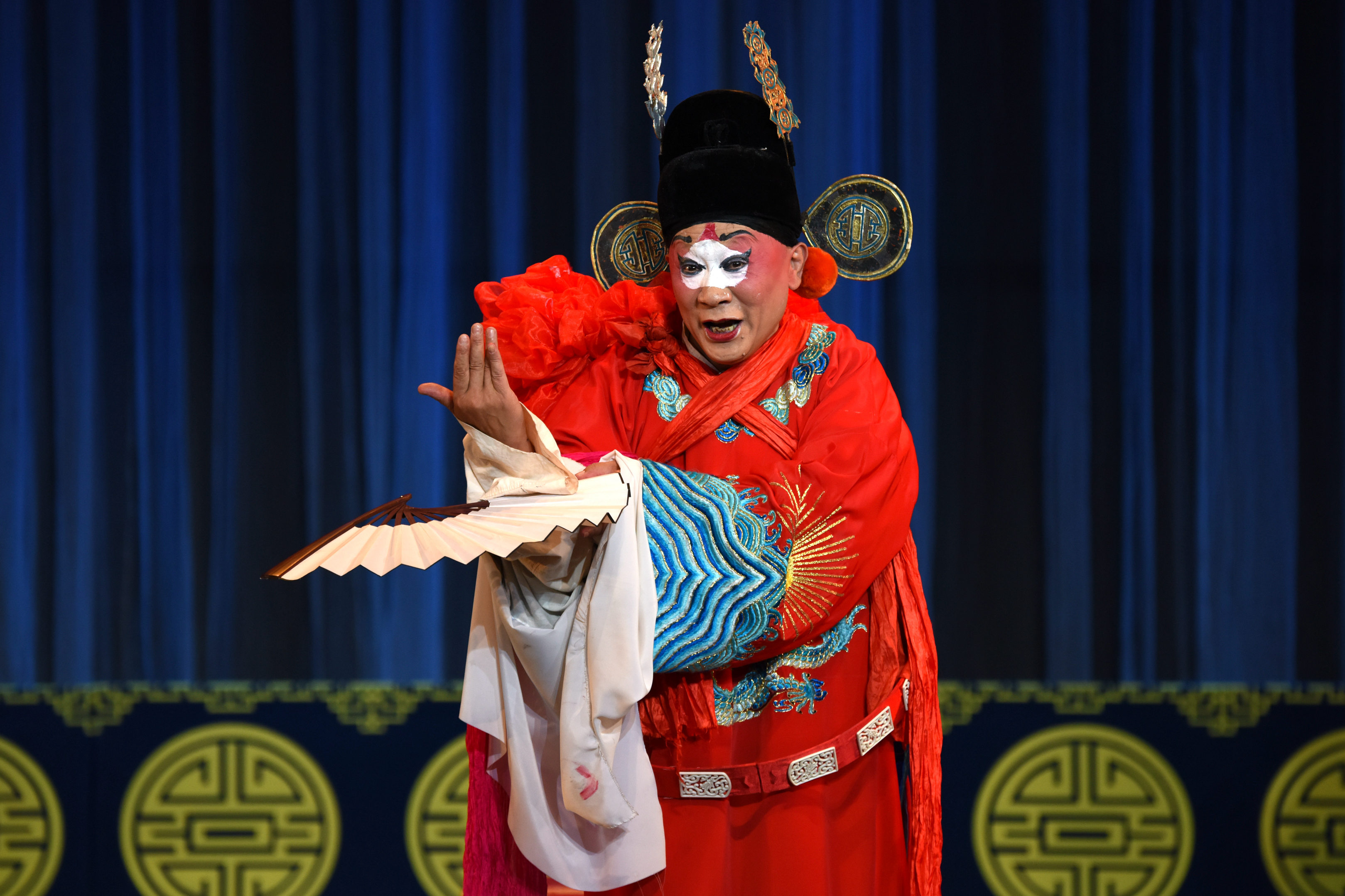 剧照* 刘金龙先生传承人展演《花文芳抢亲》-中国川剧-麻辣社区