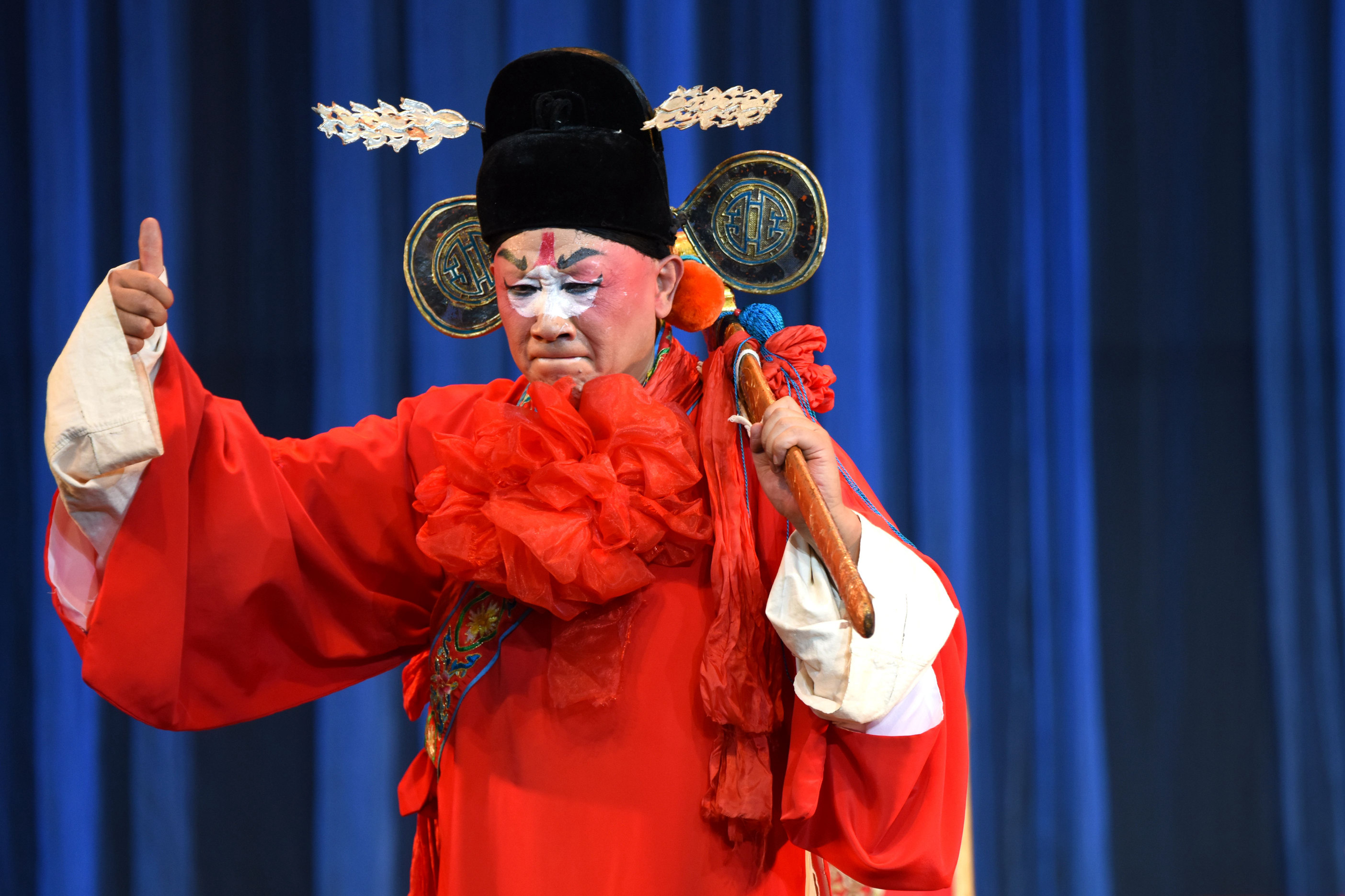 剧照* 刘金龙先生传承人展演《花文芳抢亲》-中国川剧-麻辣社区