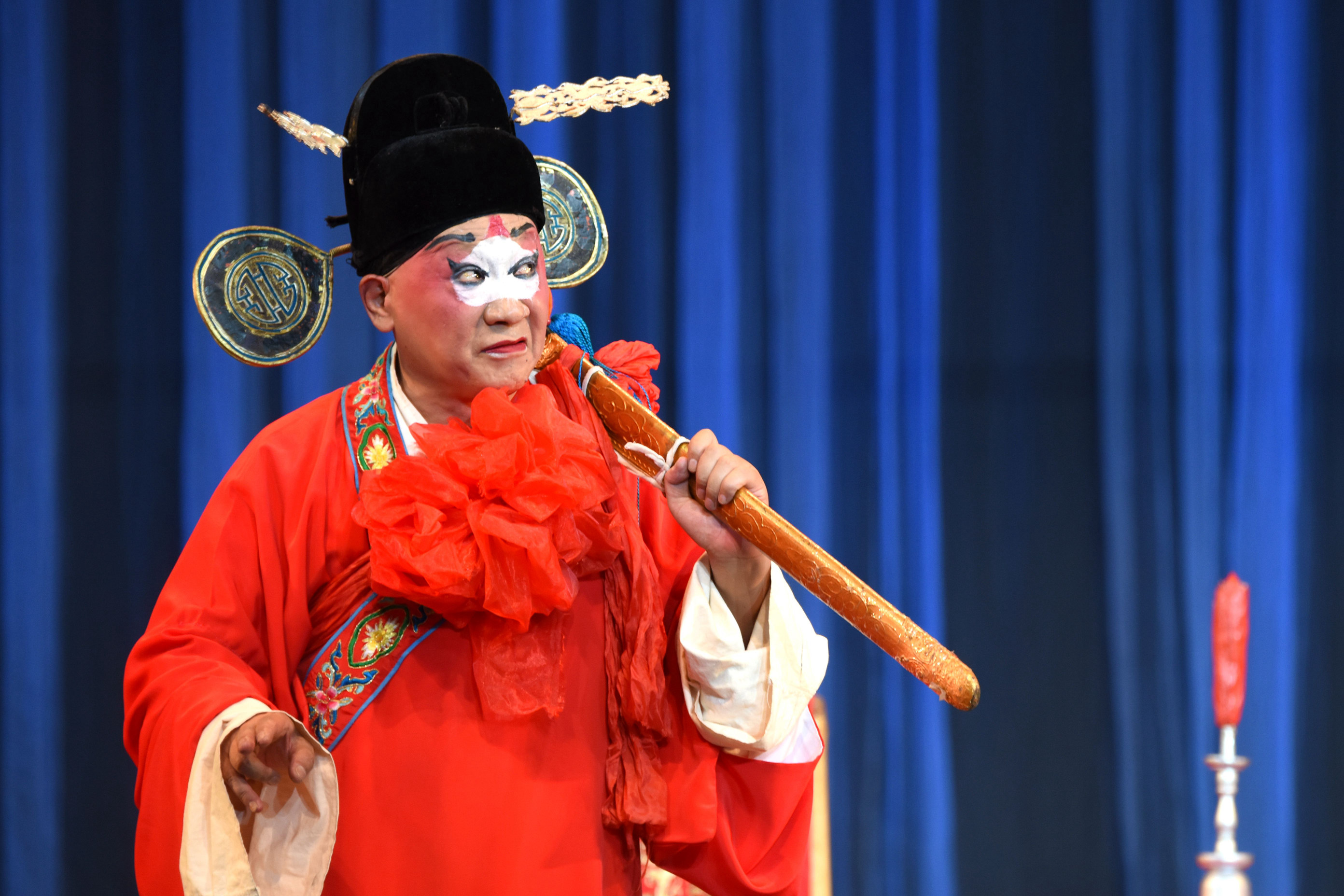 剧照* 刘金龙先生传承人展演《花文芳抢亲》-中国川剧-麻辣社区