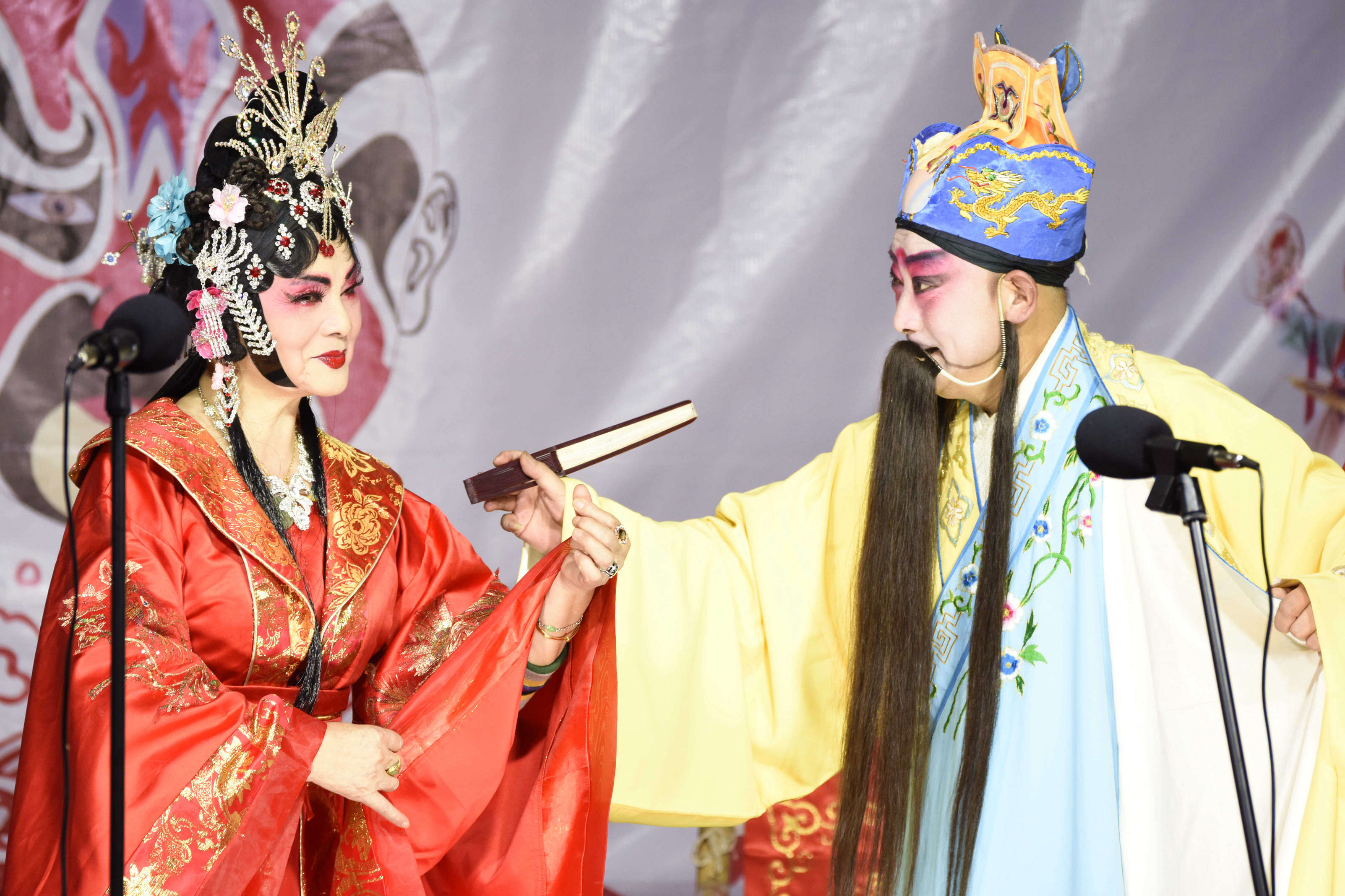 【剧照】百家班川剧团琉璃场开班演出 20161015