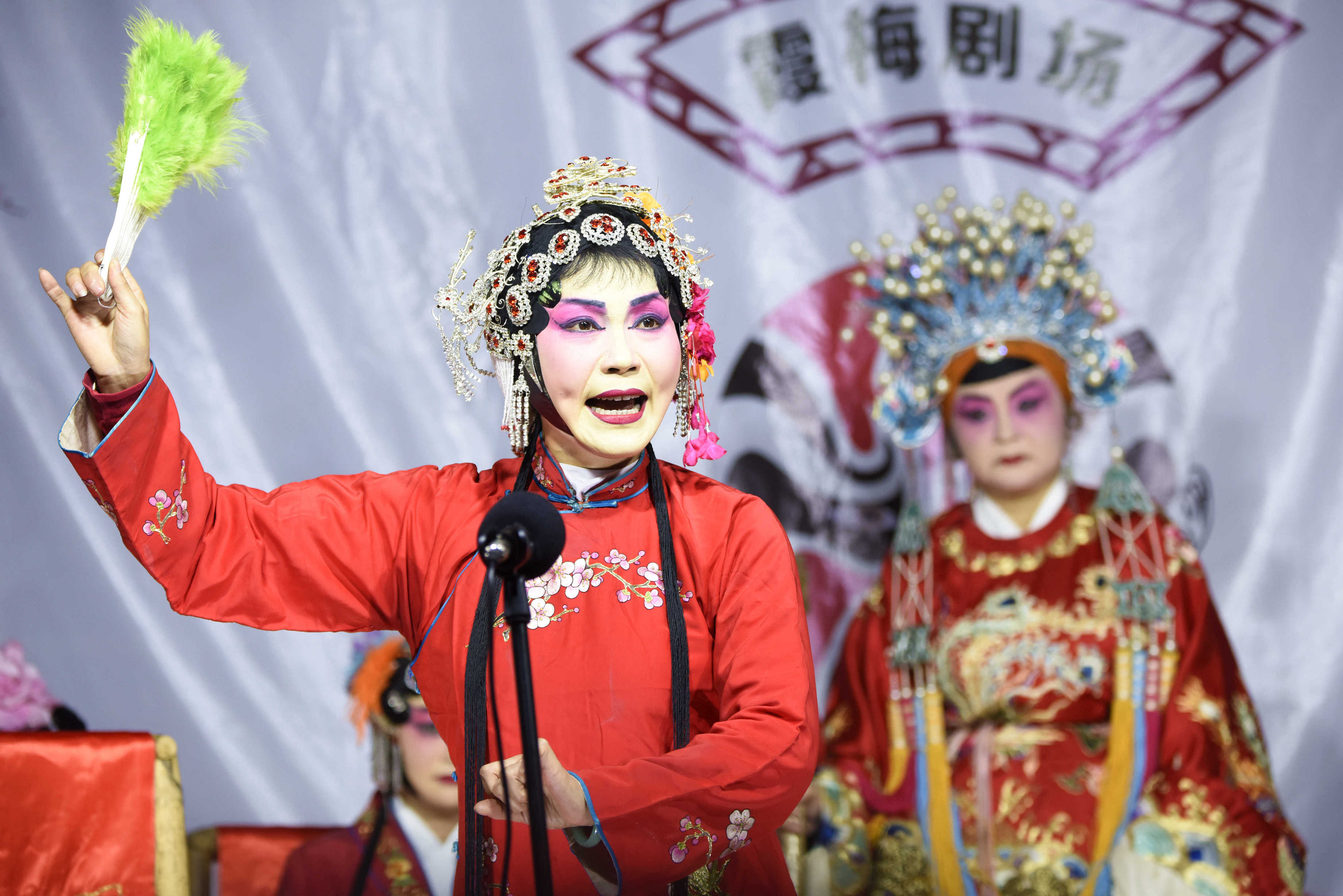 【剧照】百家班川剧团琉璃场开班演出 20161015