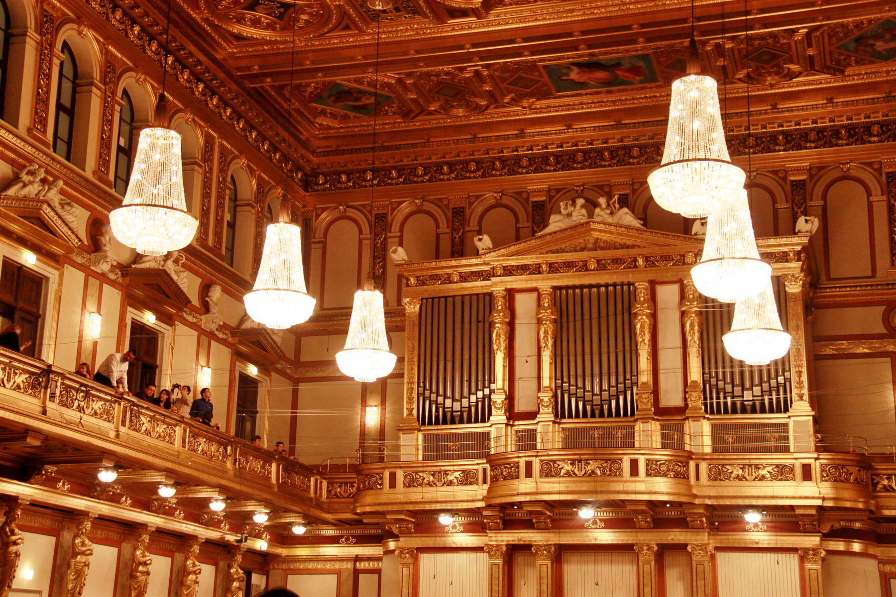 音乐之都:奥地利维也纳金色大厅