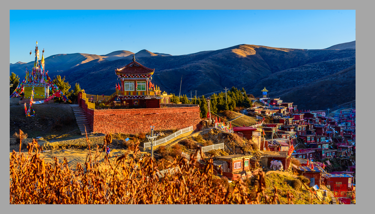 甘孜行之色达五明佛学院晨景-都江堰论坛-麻辣社区 四川第一网络社区