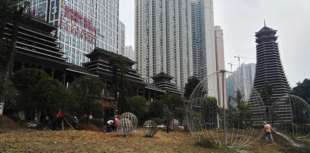 花果园风雨桥图片图片