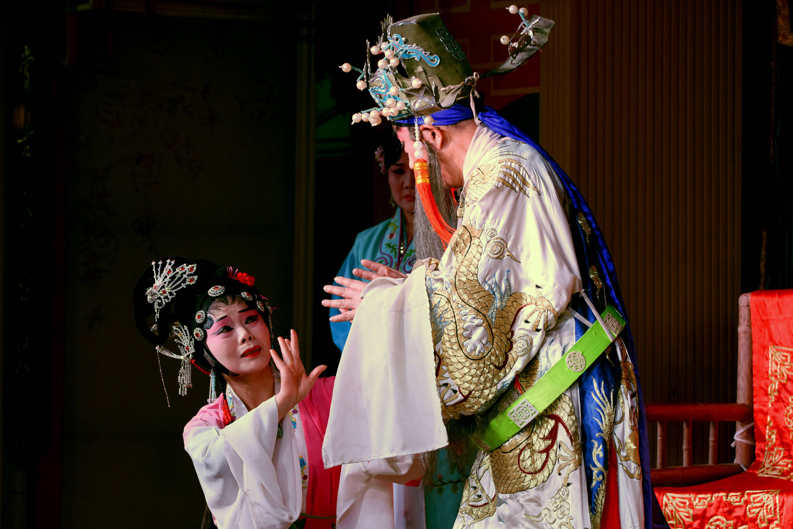 【剧照】《三击掌》* 梅花川剧团(天府古戏园)