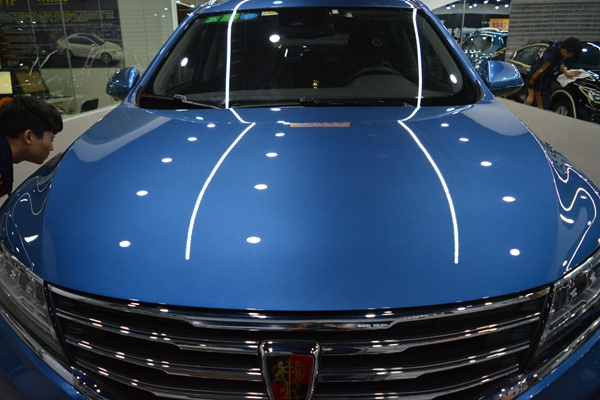 荣威rx5漆面x-star镀晶效果展示