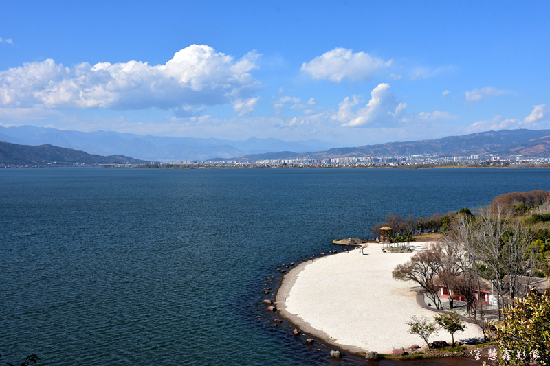 西昌邛海国家湿地公园青龙寺新沙滩图片