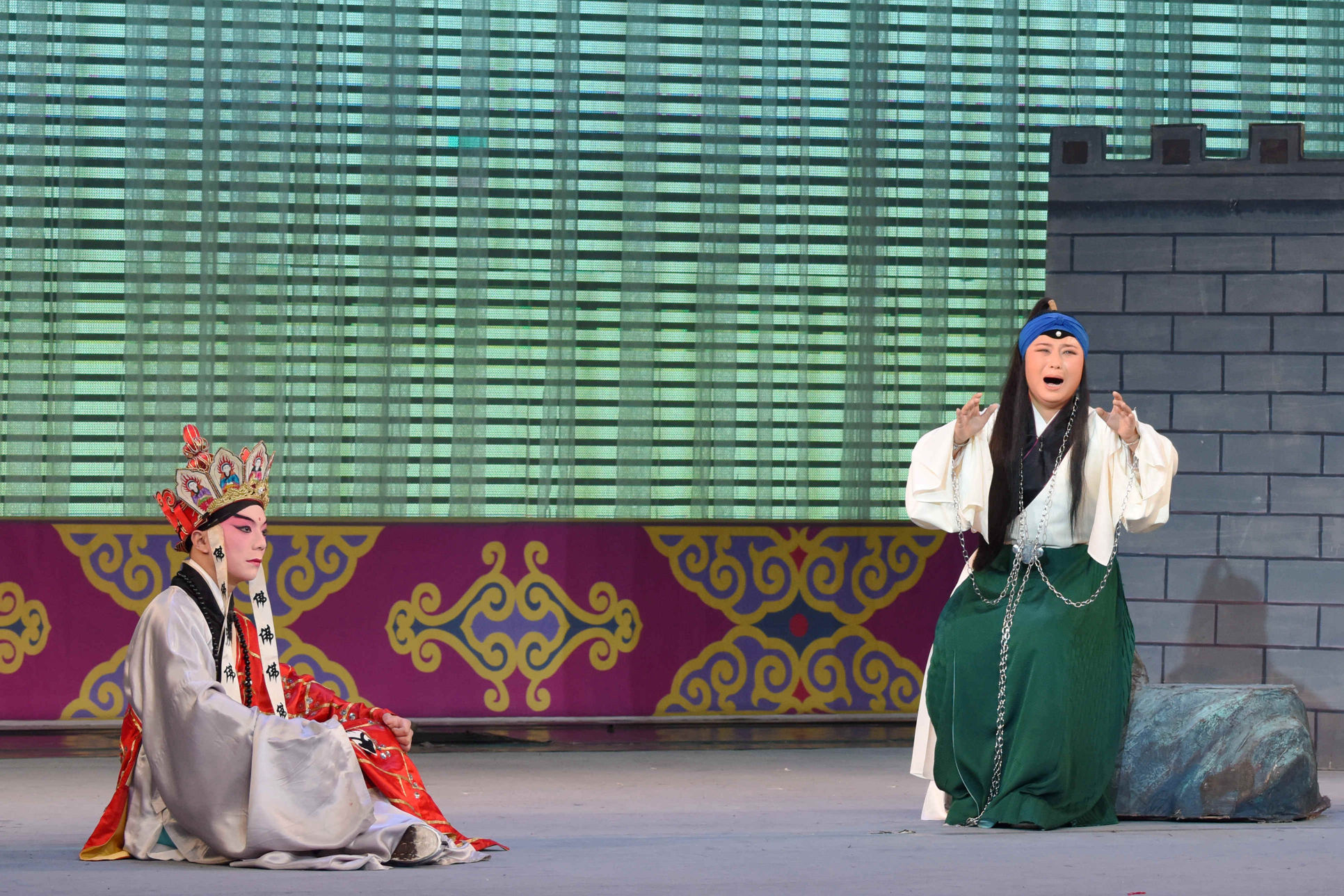 【剧照】《目莲救母》福建京剧院成都交流演出20170314