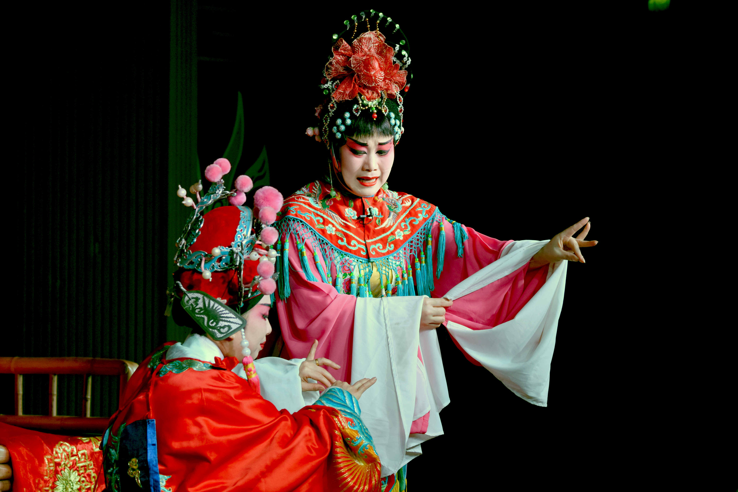 剧照女驸马陶兴蓉胡雪梅梅花川剧团天府古戏园