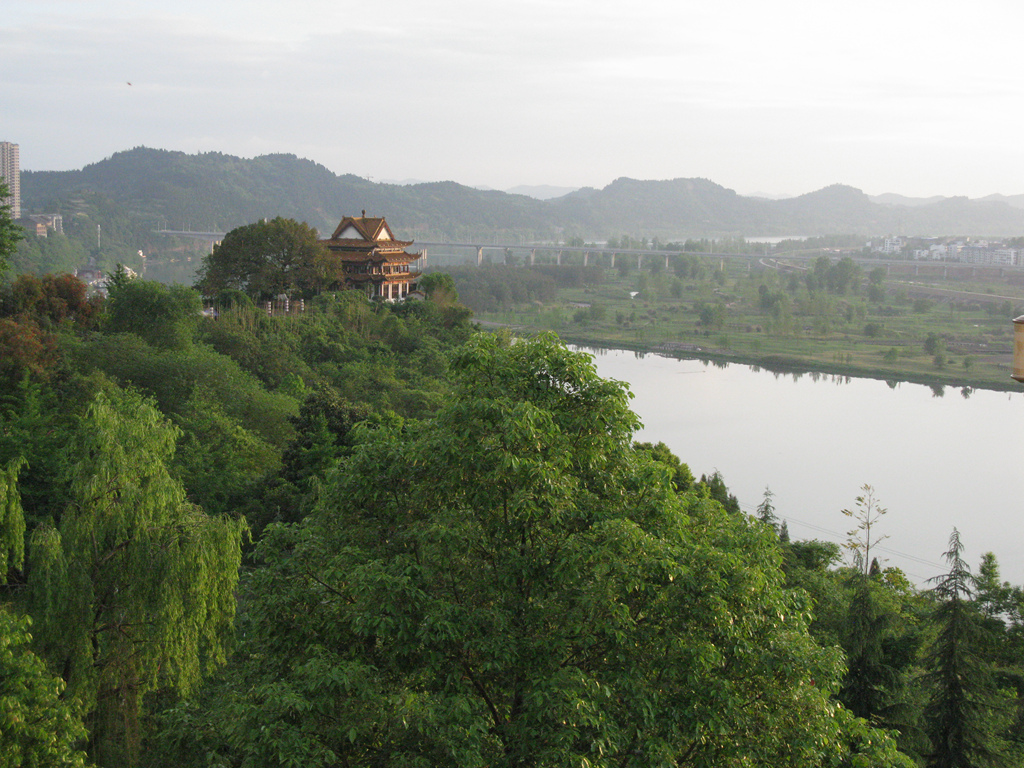 【秀美蓬安系列】之十三:龙角山夕照