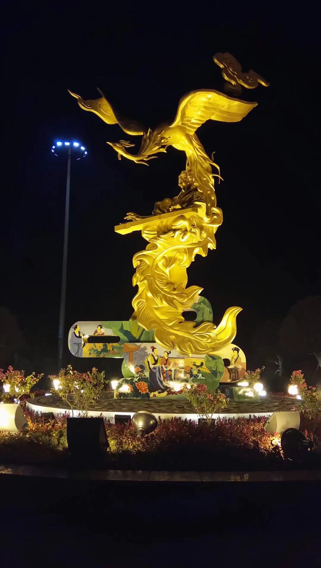 凤凰公园之夜-蓬安论坛-麻辣社区 四川第一网络社区