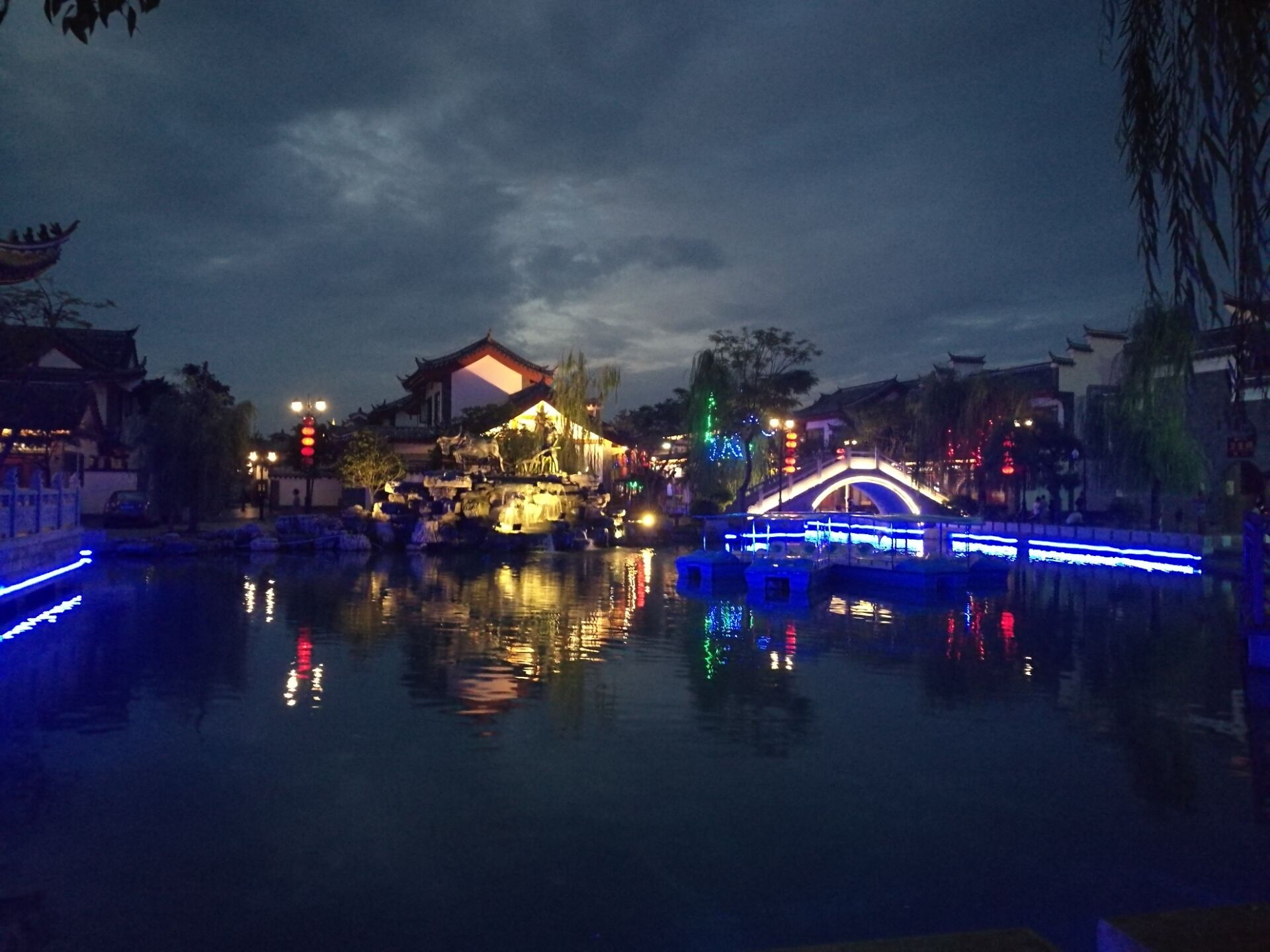 田州古城夜景