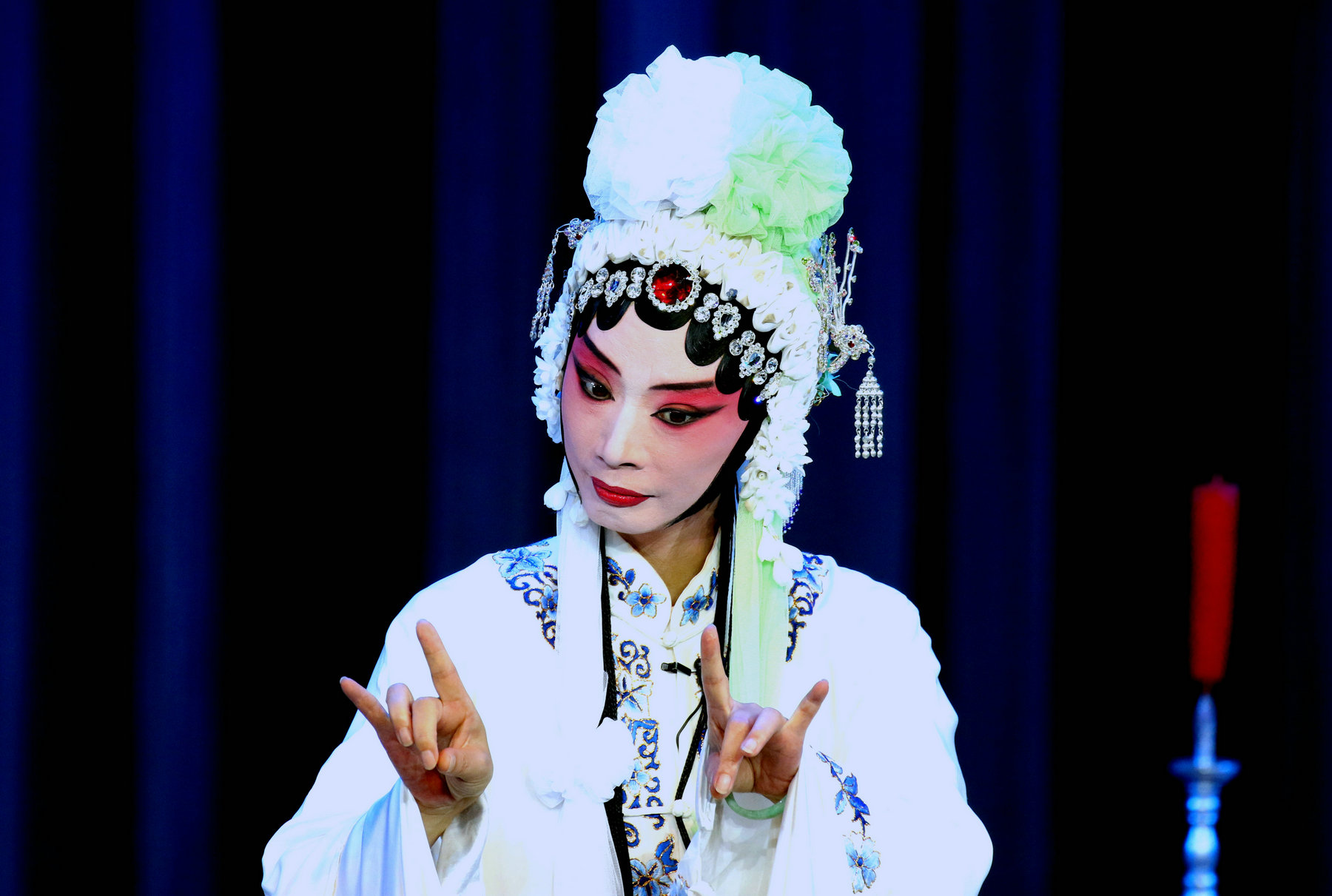 蓝光临弟子专场演出之二: 陈作全 张雪梅 《情探》-中国川剧-麻辣社区