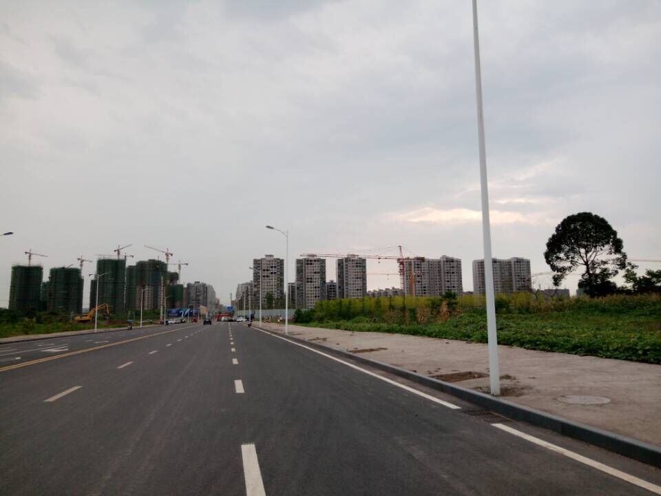 白塔片区 一环路东段 这片菜地即将不复存在 现在的城边边即将筑起