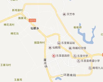 乐至地图城市地图图片