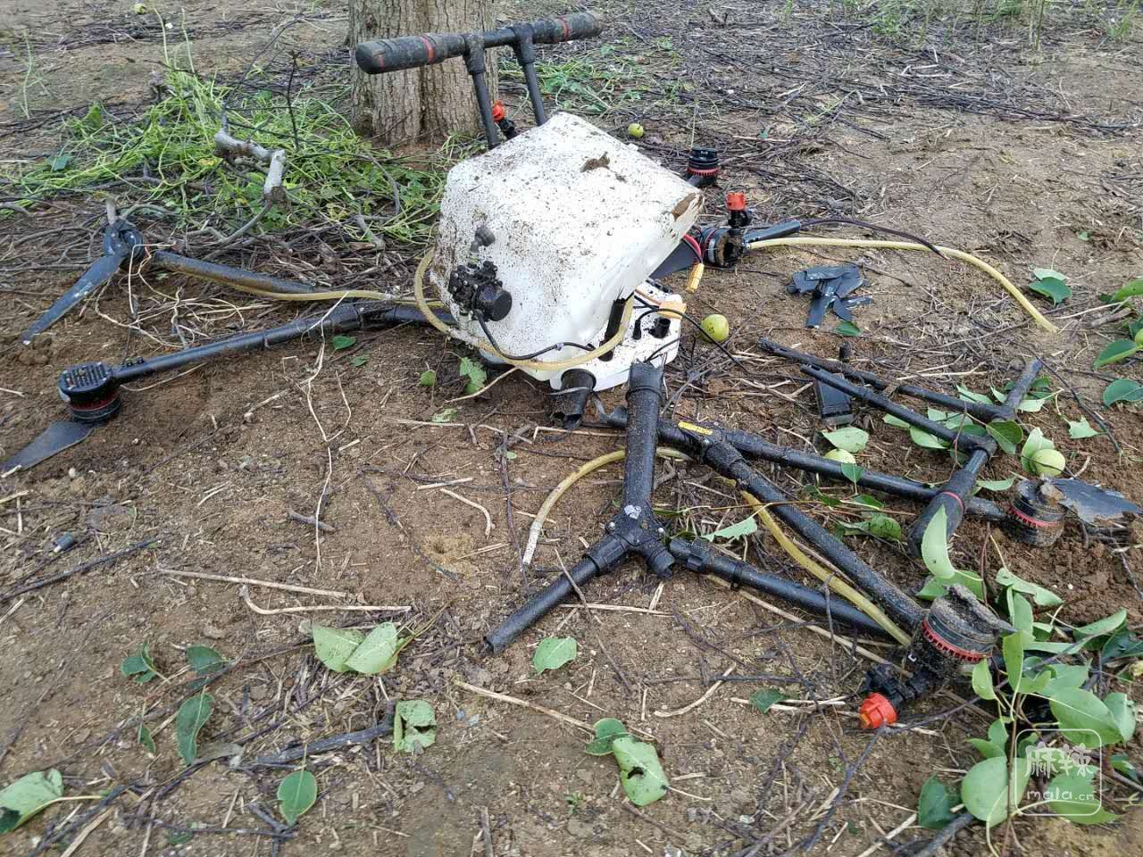 大疆的植保无人机炸机了第二台也出问题了