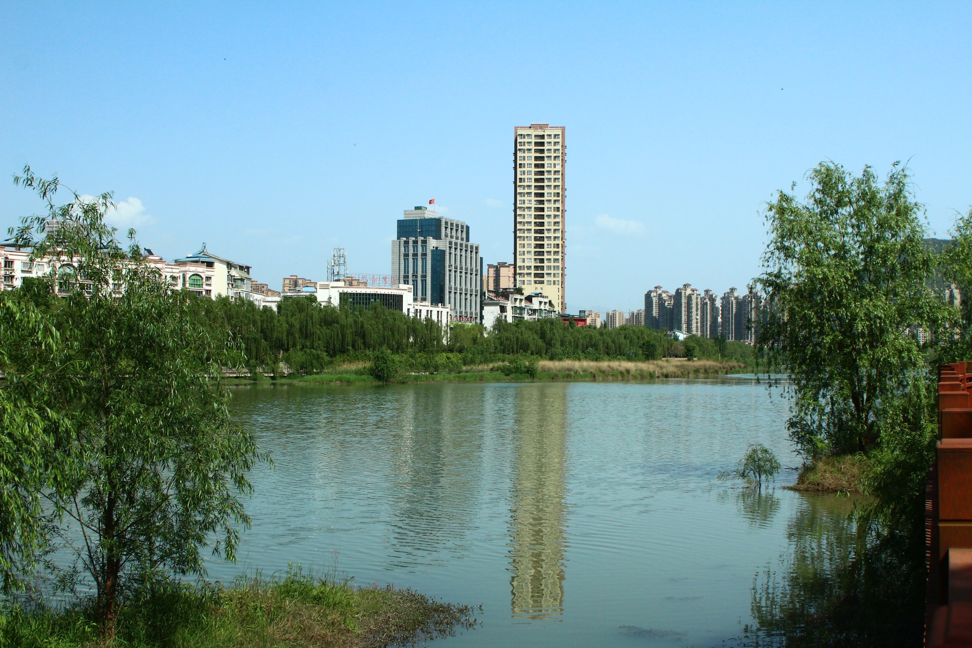 广元南河湿地公园图片