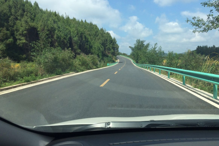 南充境内少有的良心工程----国道g347线阆中段工程