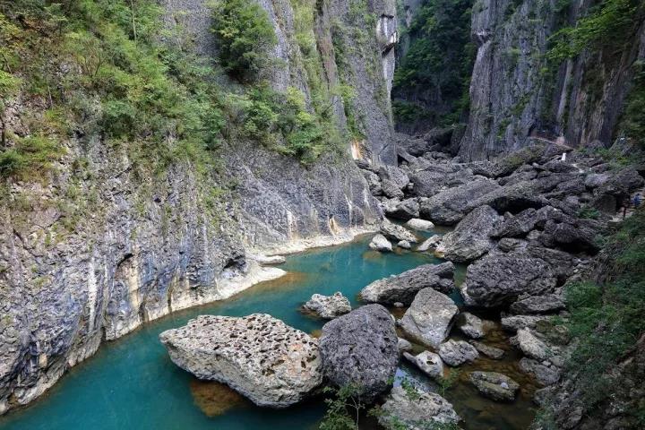 光霧山紅葉節小巫峽景區遊玩攻略