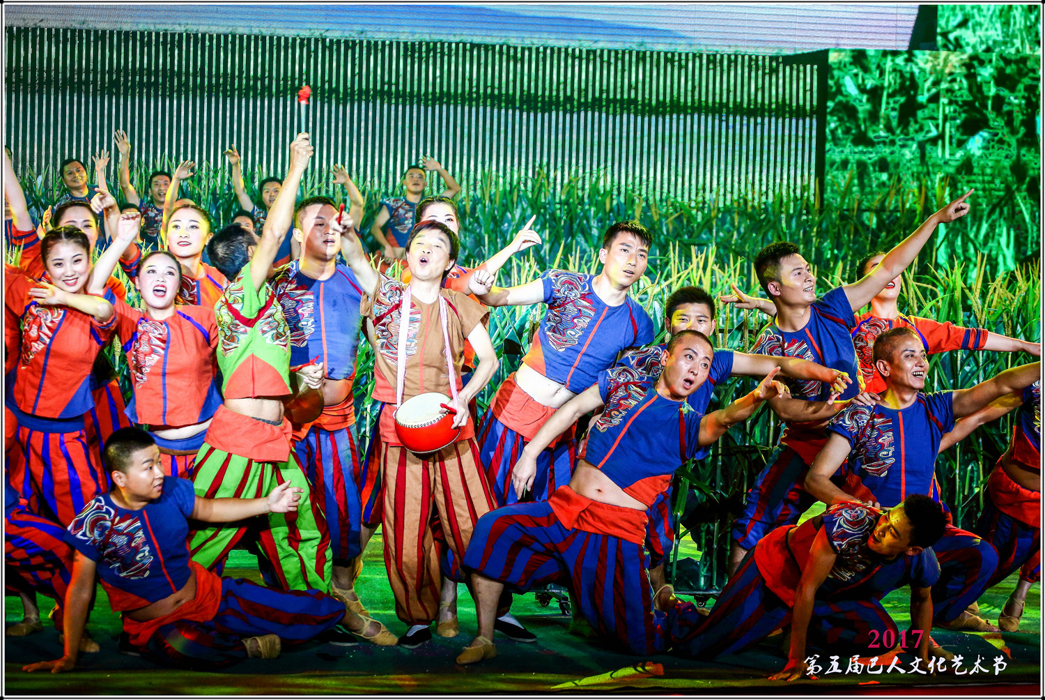 【巴人巴风 相约巴中】2017第五届巴人文化艺术节开幕式文艺表演剧拍