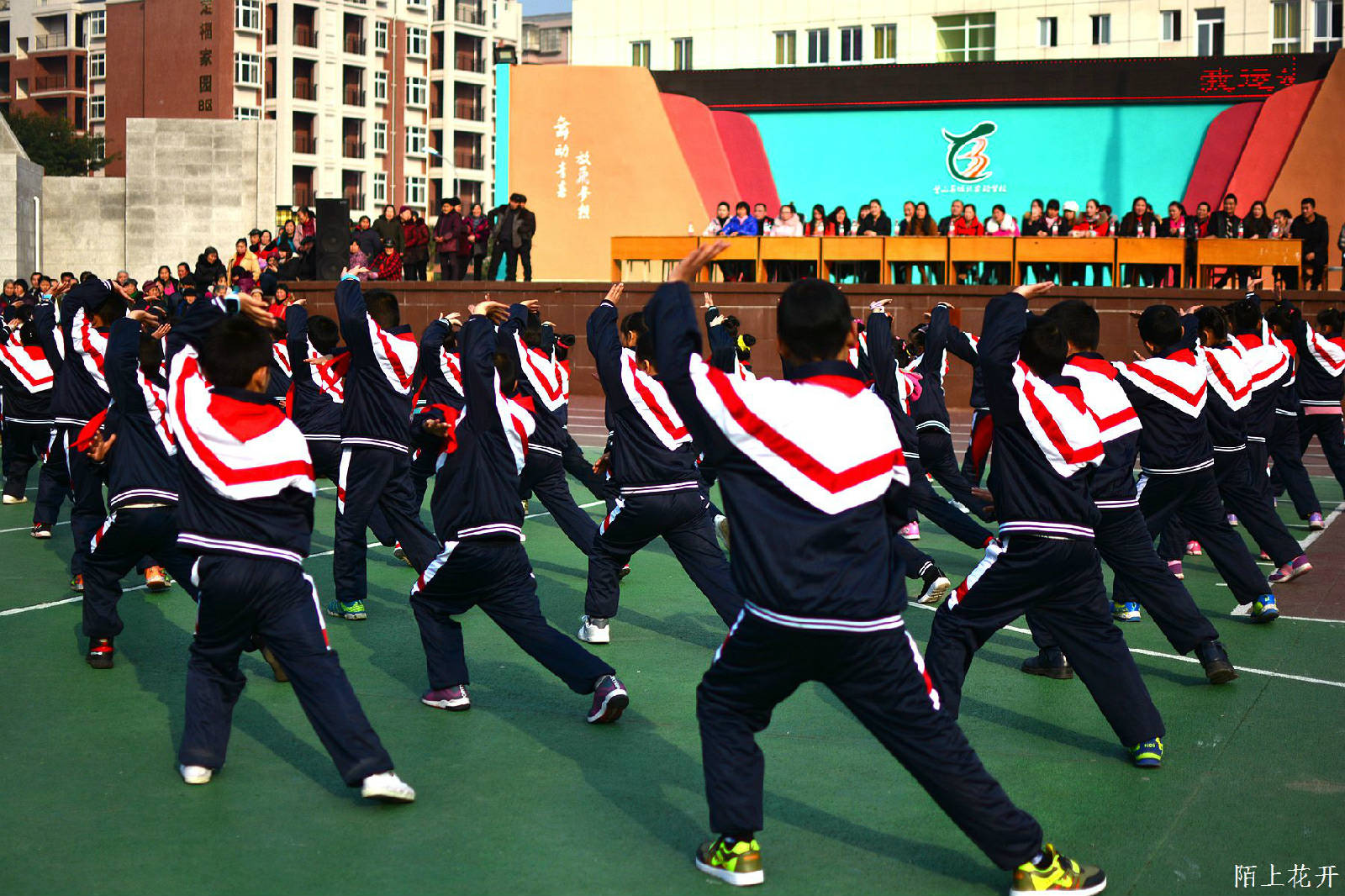 城北实验学校冬季运动健身操