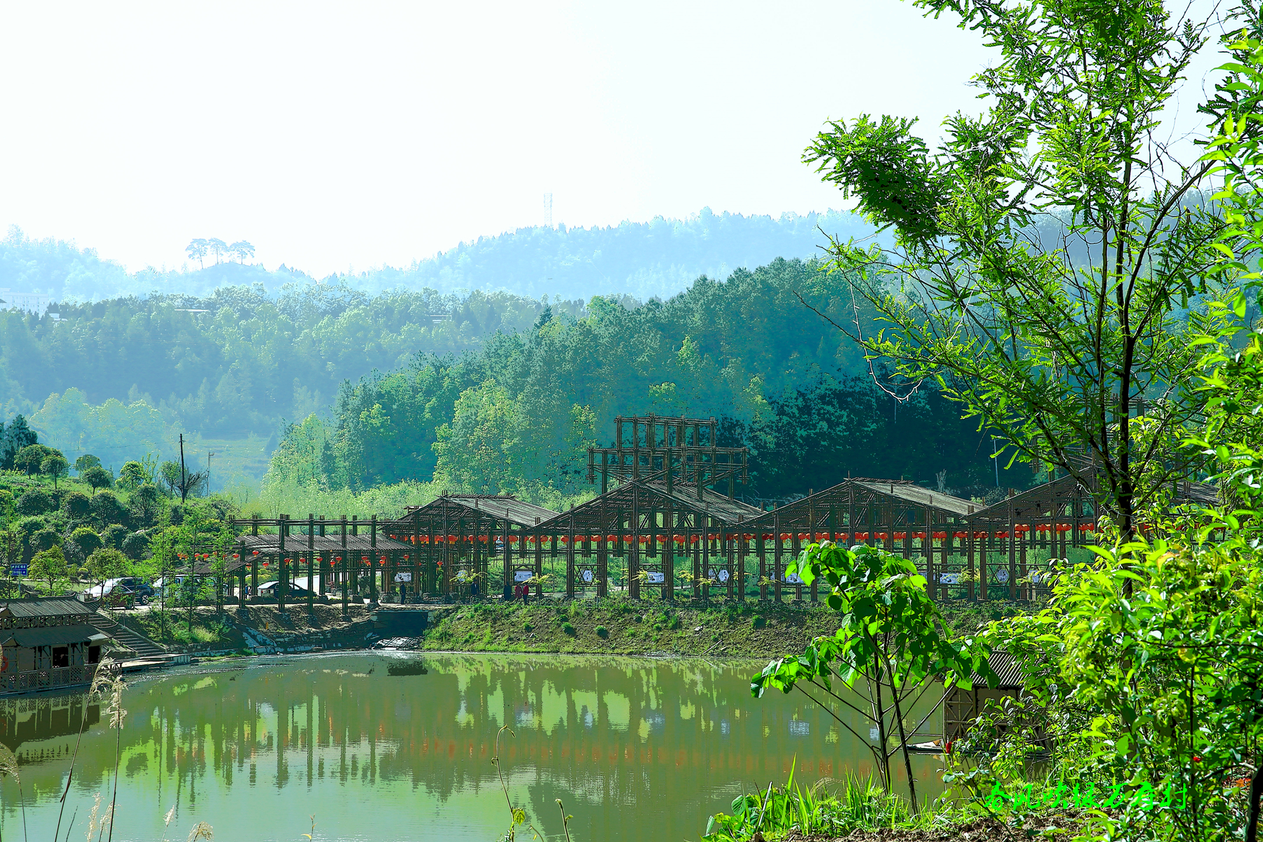 【大美巴中 恩阳采风】春风吹绿万寿村