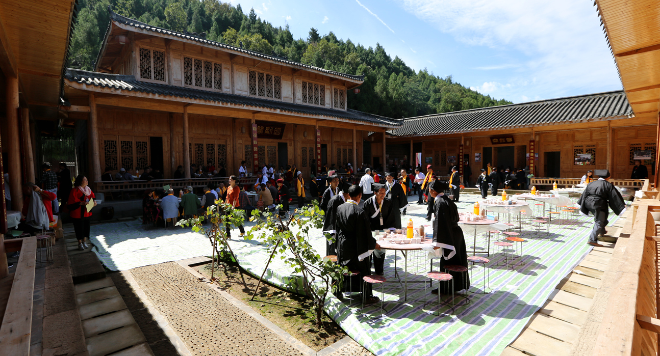 南部县柳树乡兼济书院 祭孔典礼